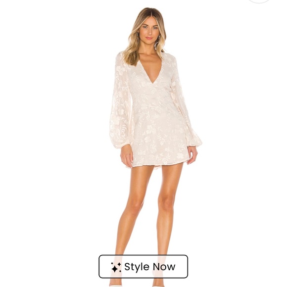 Ryland Dress in Cream - Picture 1 of 3